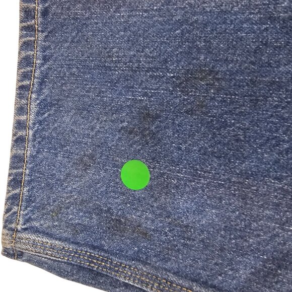 Dickes Mens 38x32 Medium Washed Straight Denim Jeans Workwear Outdoor Rough - Picture 4 of 13